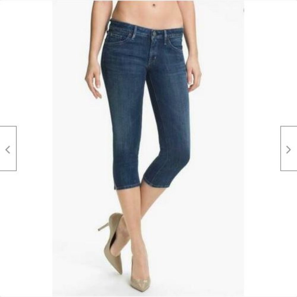 Citizens of Humanity Racer Skinny Crop Jeans Envy